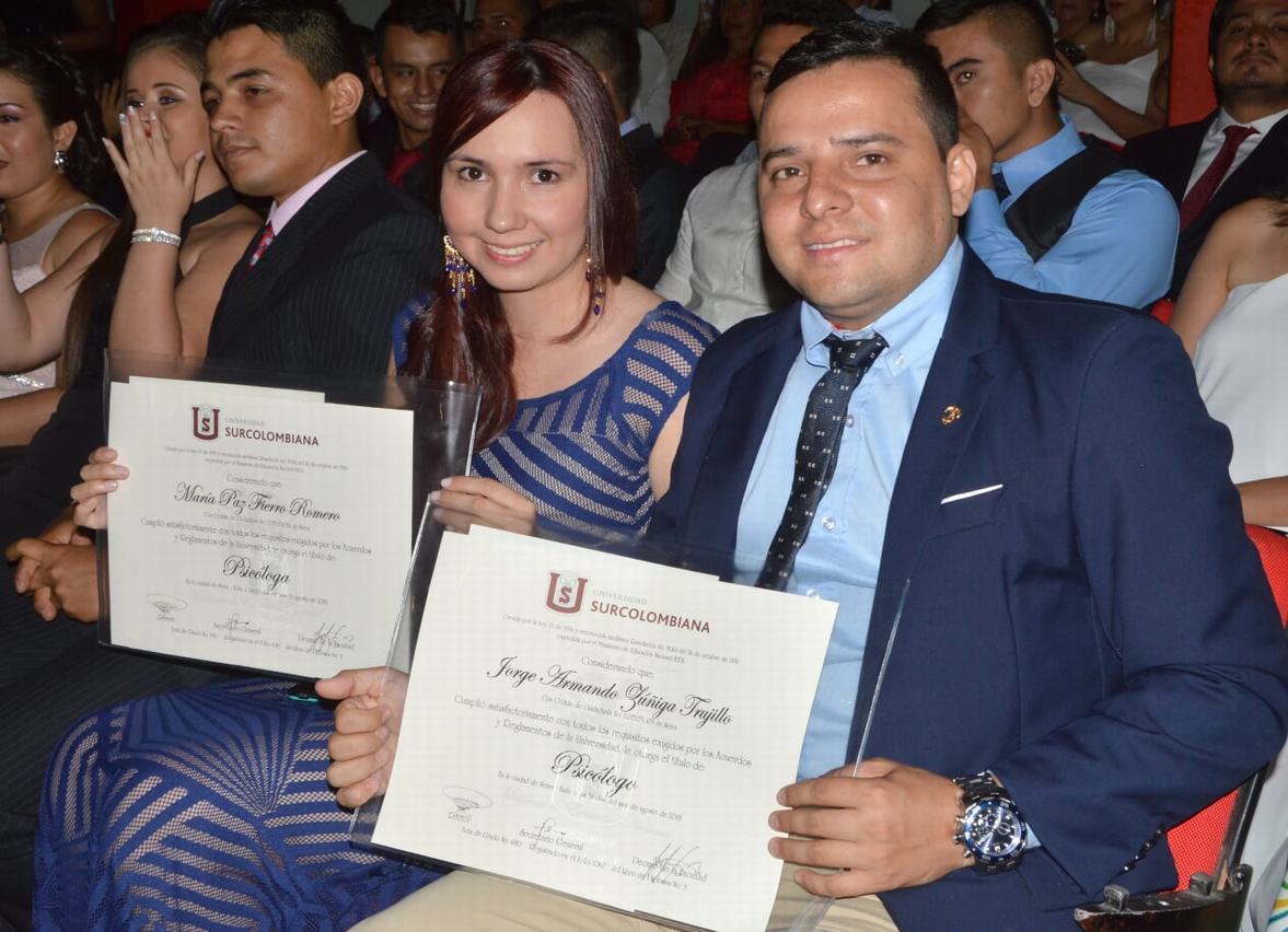 María Paz Fierro Romero y Jorge Armando Zúñiga.